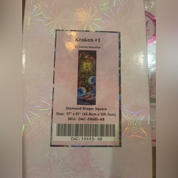 Kraken #1 by Dakota Daetwiler diamond painting kit to be completed from - Picture 2 of 4